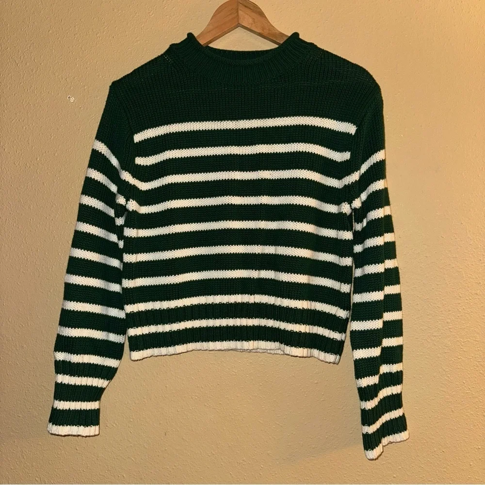 J Crew heritage cotton roll neck sweater size xxs - Picture 2 of 6